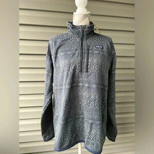 NWT-PATAGONIA Men’s Better Sweater 1/4 Zip fleece jacket Falconer Legend Men’s M